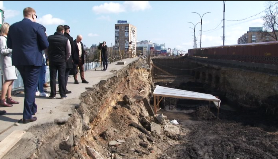 Работы на Красном мосту приостановлены. Всему виной не соответствие проекта реальности