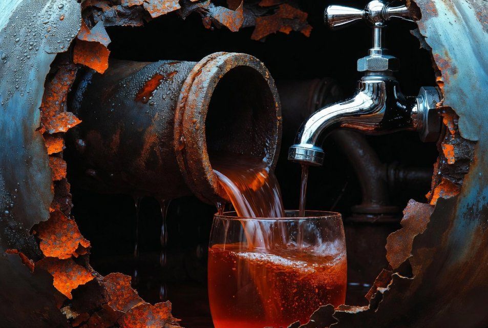 Ржавчина в водопроводе: как состояние труб влияет на качество воды в домах