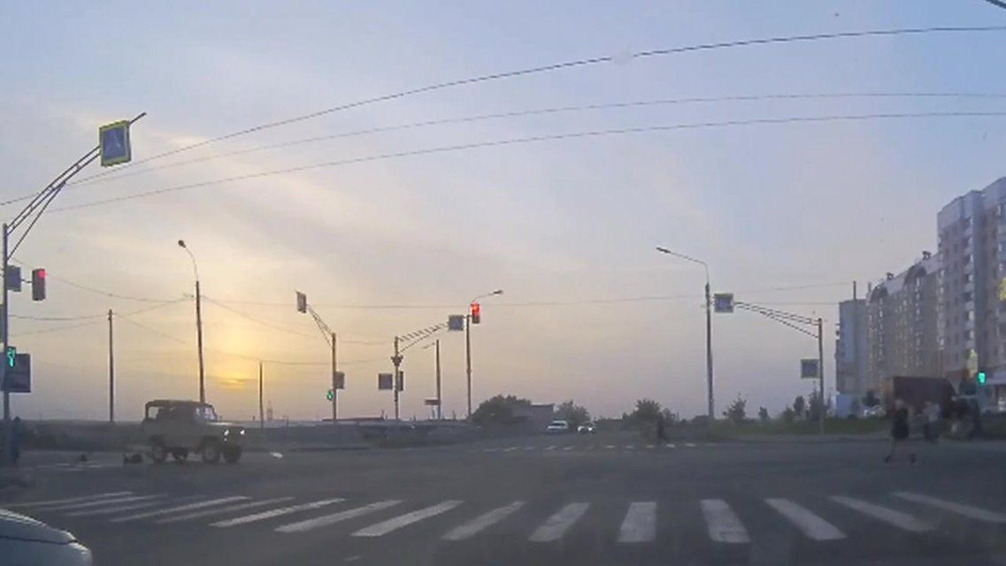 Свора собак едва не разорвала парня на том же злосчастном перекрестке в Орле