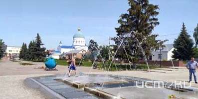 В Орловской области появился еще один фонтан