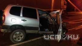 В Салтыках произошло лобовое столкновение грузовика и «легковушки». Один из водителей погиб