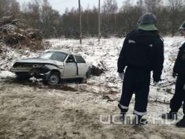 Под Орлом перевернулась 10-ка. Водитель погибла