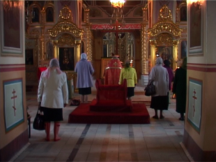 В Орел прибыла икона с частицей мощей преподобного Сергия Радонежского