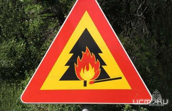 В Орловской области фиксируют высокий класс пожарной опасности