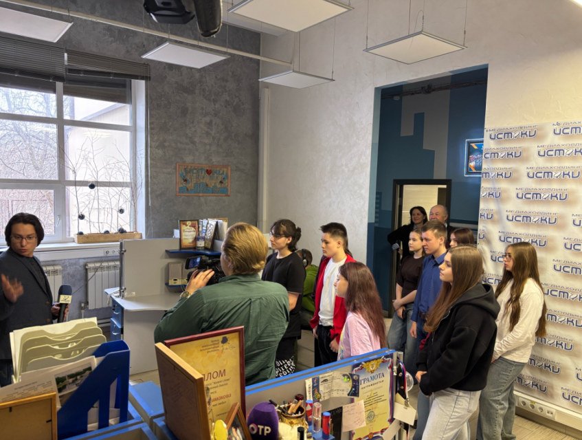 Очередную экскурсию провели сотрудники медиахолдинга "Истоки" для юных орловчан