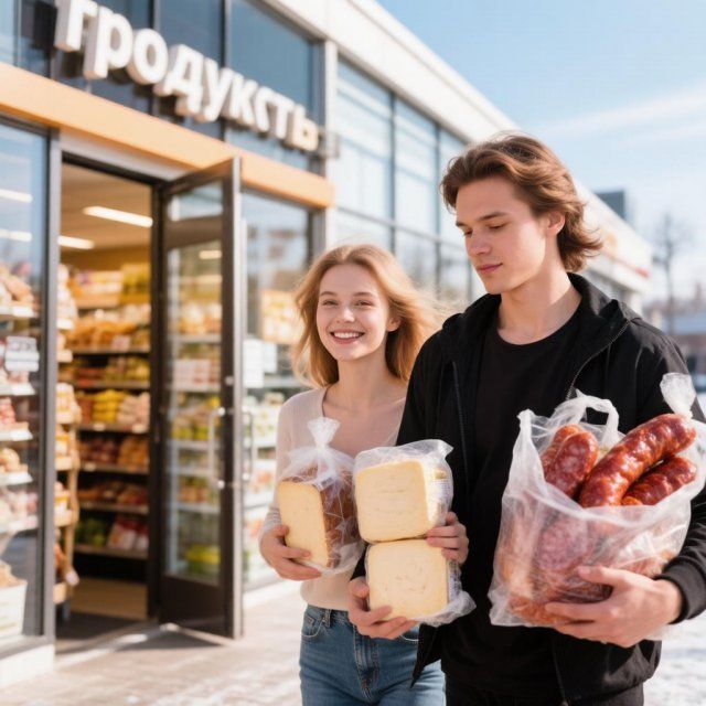 В Орле раскрыта кража продуктов из супермаркета на улице Октябрьской