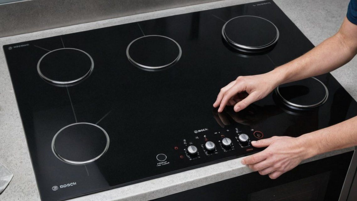Как разблокировать варочную панель Bosch?