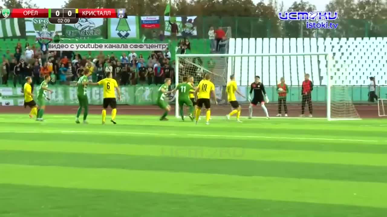 Наши в финале! Футбольный клуб "Орёл" в провёл ответный полуфинальный матч в рамках Кубка Черноземья