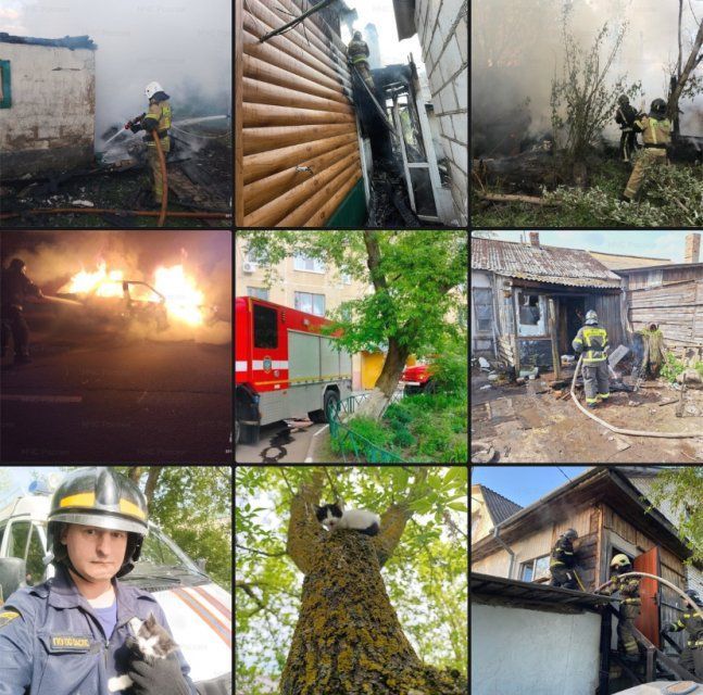 За праздничные дни орловские спасатели совершили 101 выезд 