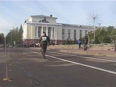Служебно-спортивная эстафета сотрудников ОВД