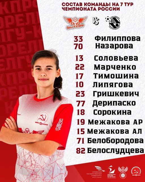 Орловские девчонки одержали 2 победы 