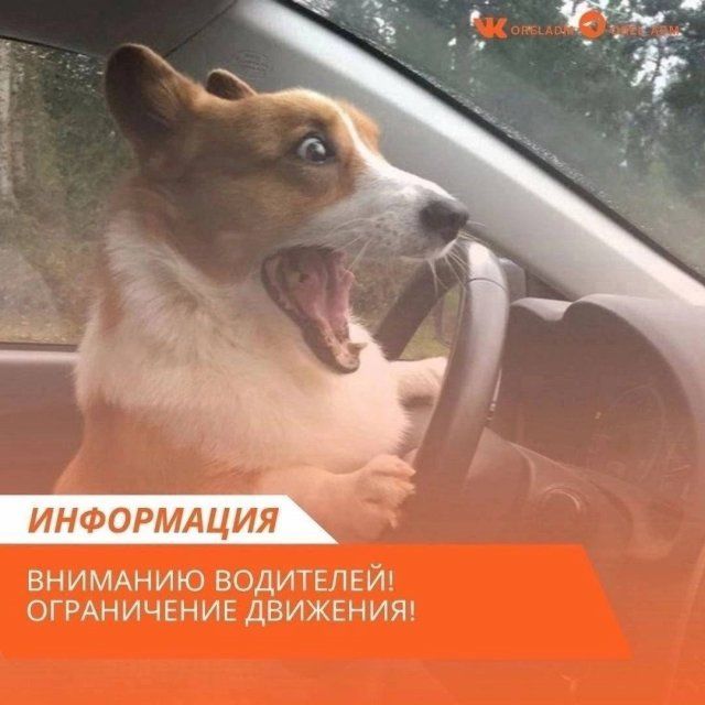 В Орле вновь ограничат движение 