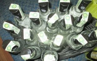 Курские таможенники задержали на границе спиртные напитки