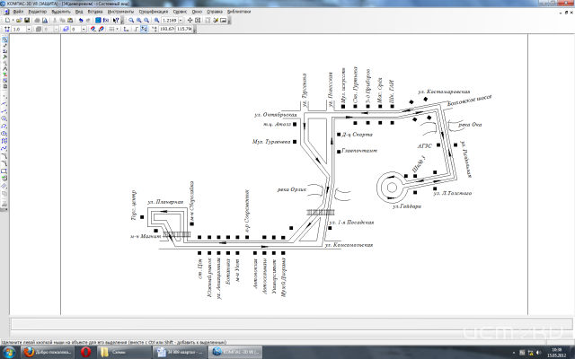 СХЕМА маршрута № 34