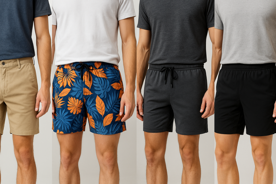 Как выбрать шорты для мужчин: повседневные, пляжные, спортивные