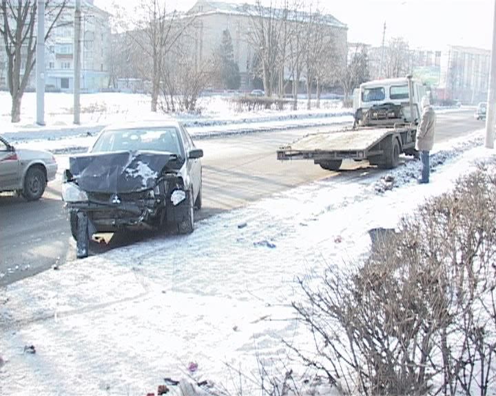 Авария возле рынка Орловская Нива