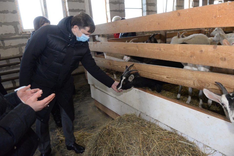 Ферму, которая находится под Мценском, а зарегистрирована в Москве, Клычков поблагодарил за вклад в развитие фермерского хозяйства на Орловщине