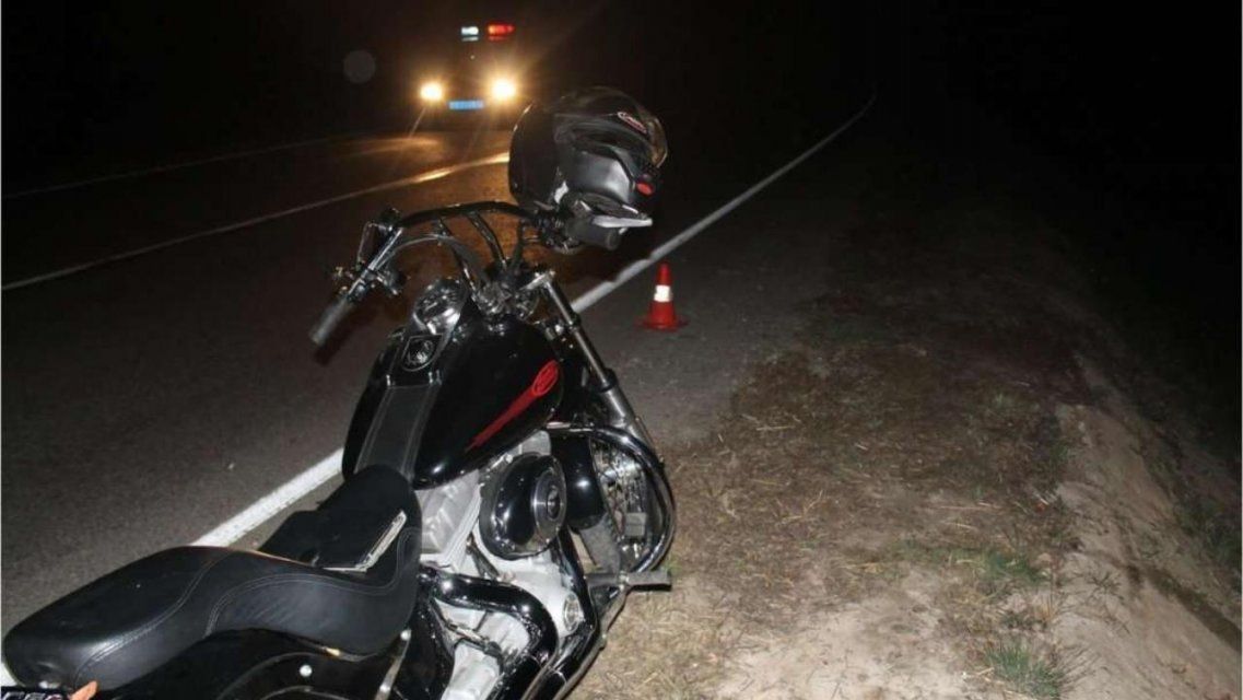 На Орловщине опрокинулся 31-летний мотоциклист