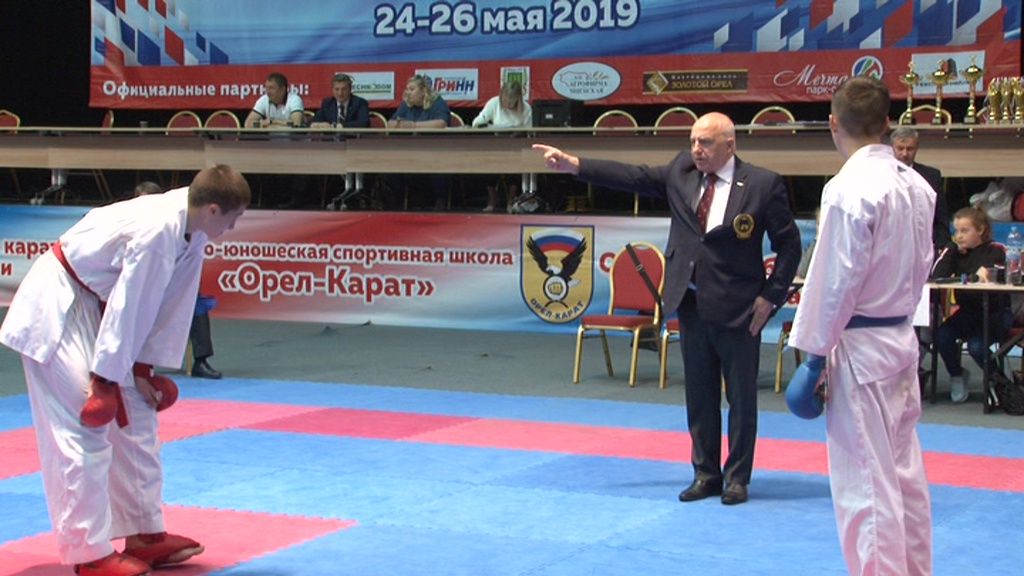 Орловчане боролись за путевку на юношескую спартакиаду России по карате