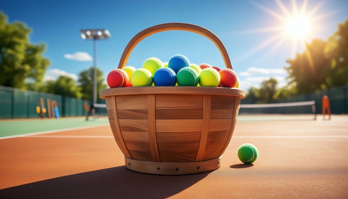 Что такое корзины для теннисных мячей и зачем они нужны