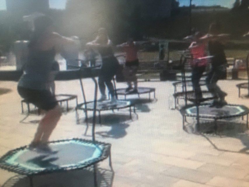 В Детском парке проходят тренировки под открытым небом 