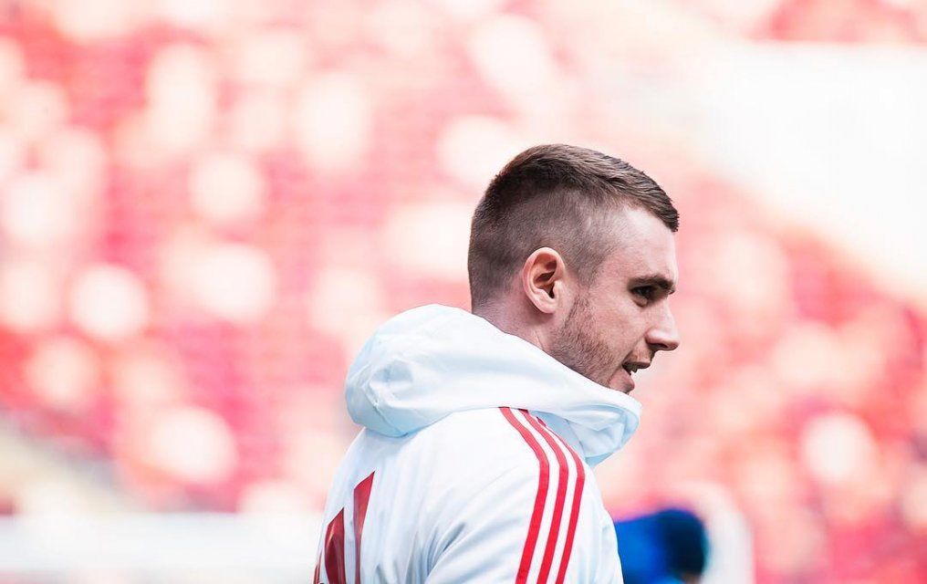 Александр Селихов вернулся к тренировкам в общей группе «Спартака» 