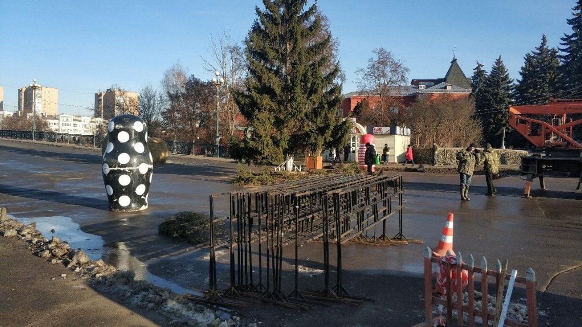 «Раненые» матрешки украсят центр Орла