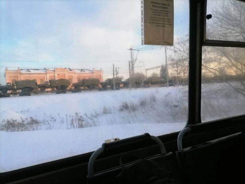 Орловчане стали свидетелями переброски военной техники РФ