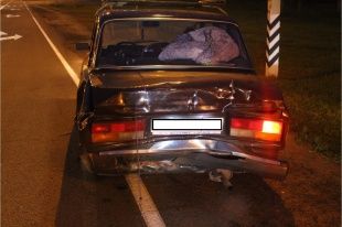 В Орловской области столкнулись микроавтобус и "легковушка"