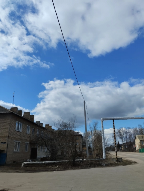 В Верховье обновили воздушную линию электропередач