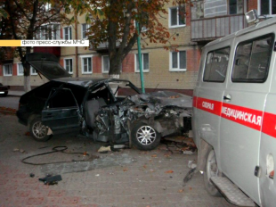 В ДТП с участием полицейского погибла жена мэра города Ливны 