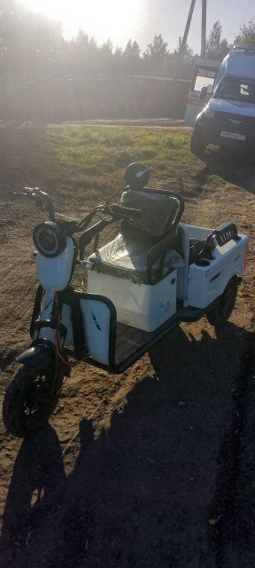 В орловском селе 64-летний водитель перевернулся на трицикле