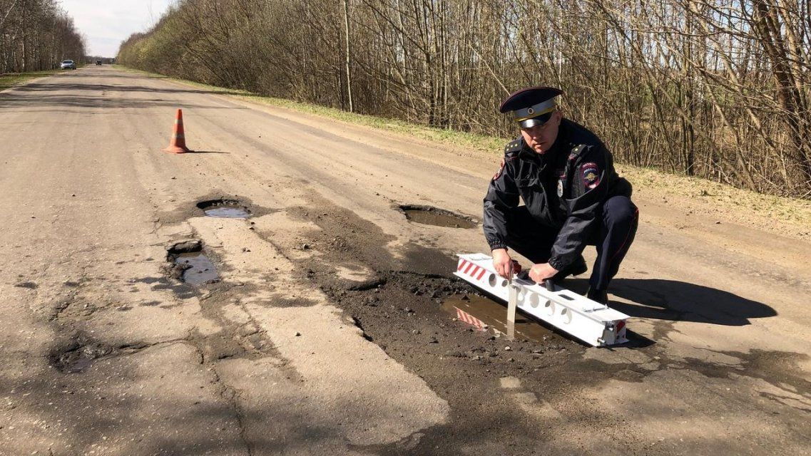 Из-за плохих дорог за год в Орловской области случилось почти 300 ДТП