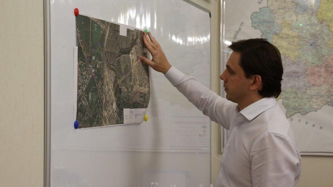 Клычков не дал добро на строительство дороги между Болховским и Наугоркой