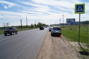 Под Орлом водитель иномарки сбил бабушку