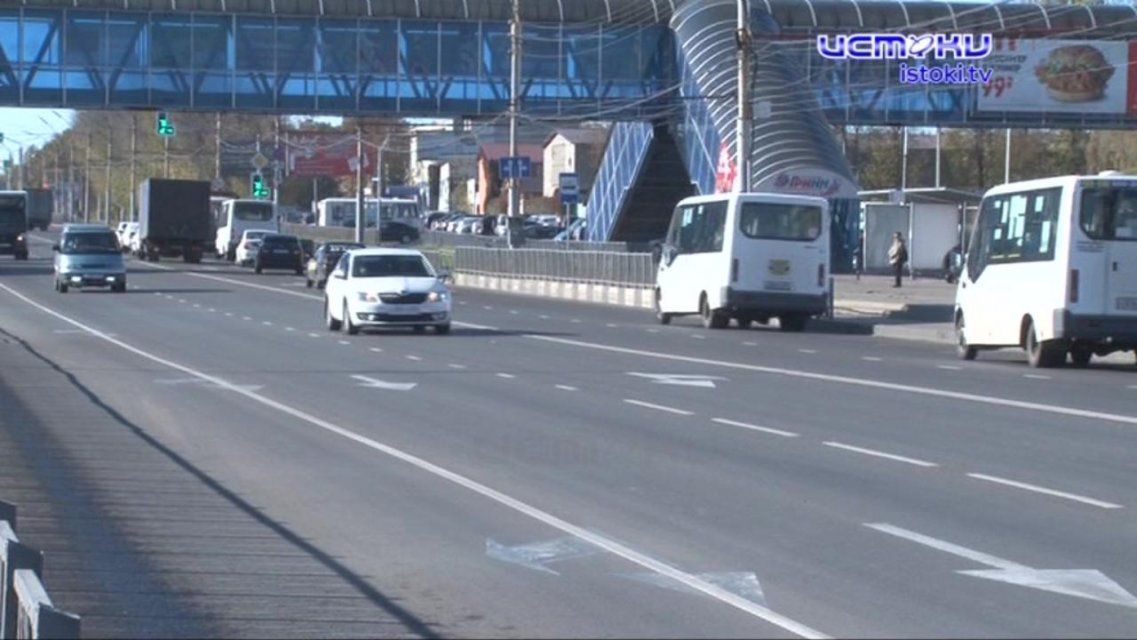 Первая в Орле полоса для маршруток: сколько водителей оштрафовали с момента ее появления