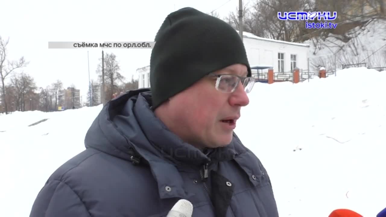Орловские спасатели напоминают орловчанам об элементарных правилах поведения на льду