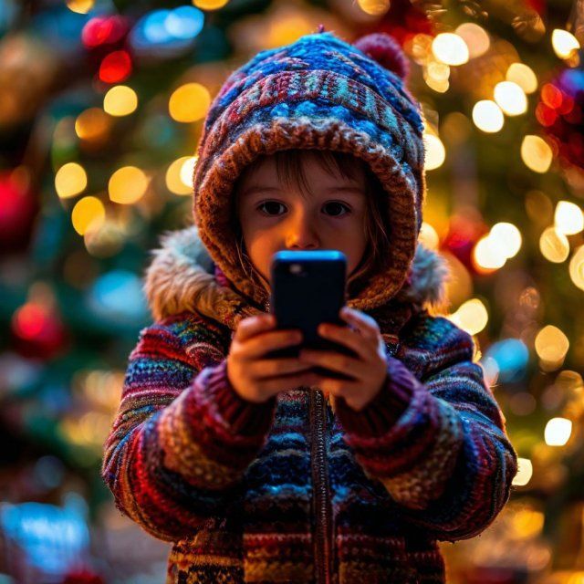 Новый год по-цифровому: как дети и взрослые общаются с Дедом Морозом