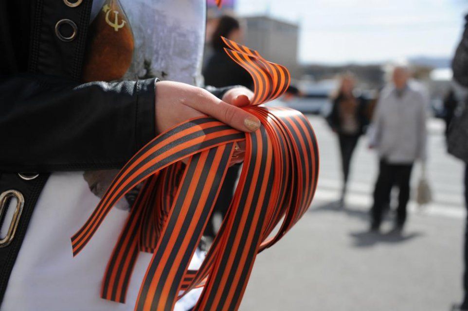 Орловчанам начнут раздавать георгиевские ленточки 22 апреля