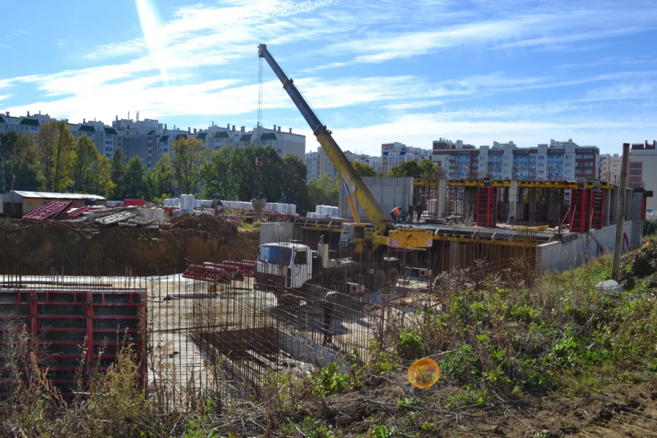 Строительство школы в деревне Жилина Орловского МО остановилось