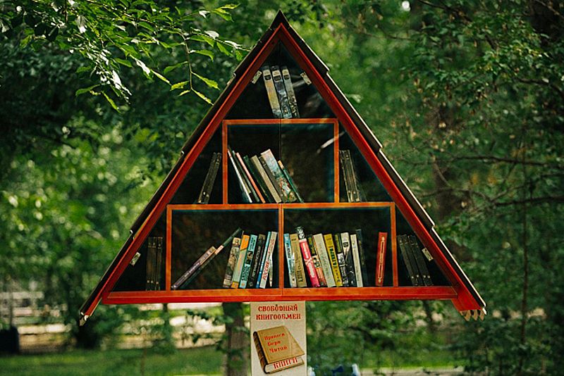 В мэрии рассказали, как будут выглядеть площадки для буккроссинга в Орле