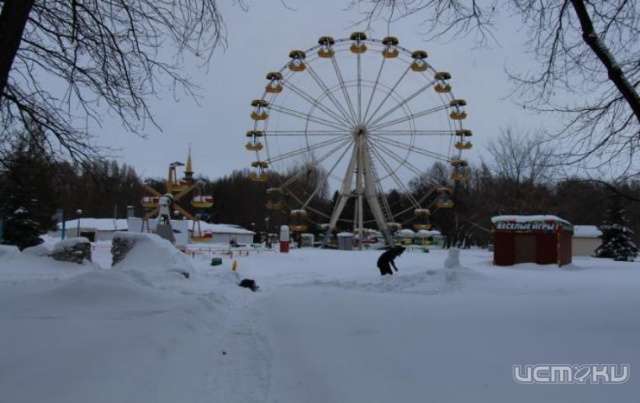 В детском парке пройдет представление кукольного мини- театра. 