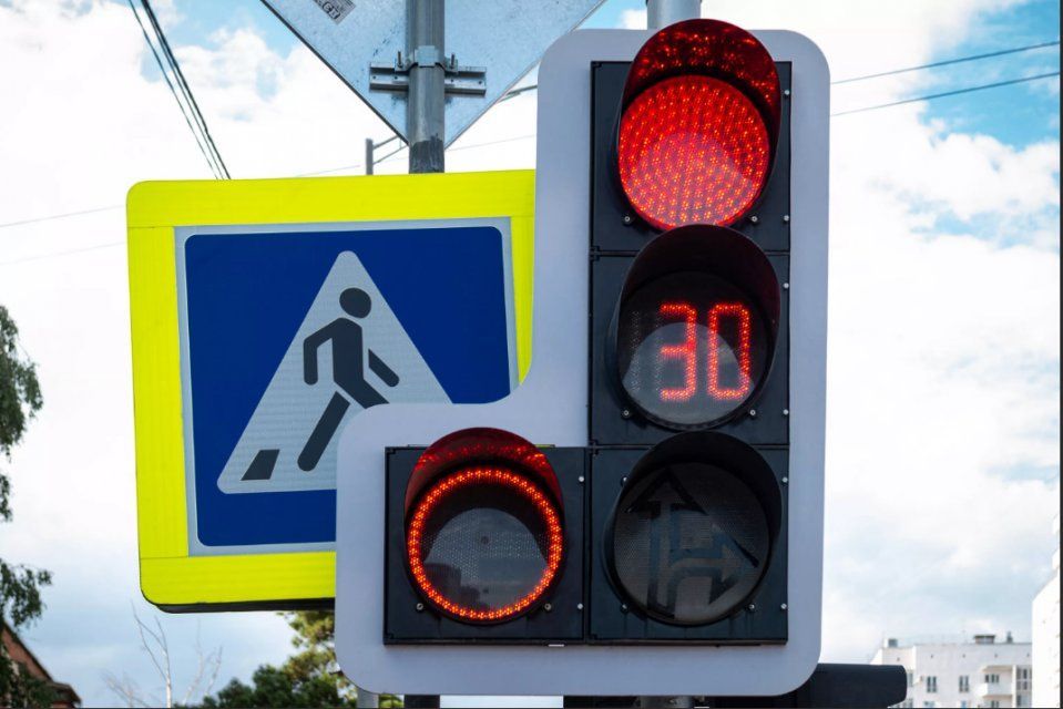 В Орле установили новые светофоры