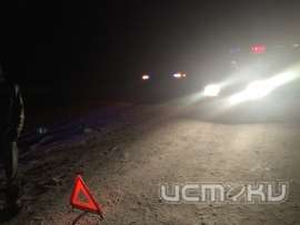 В Орле «Шкода» врезалась в железобетонный отбойник