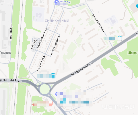 В Орле на улице Раздольной временно ограничено движение транспорта