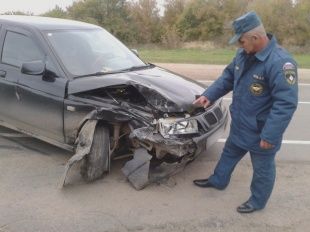 Во Мценском районе столкнулись две «десятки»