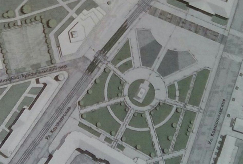 Деньги на благоустройство сквера Ермолова и новый фонтан в Орле выделит банк