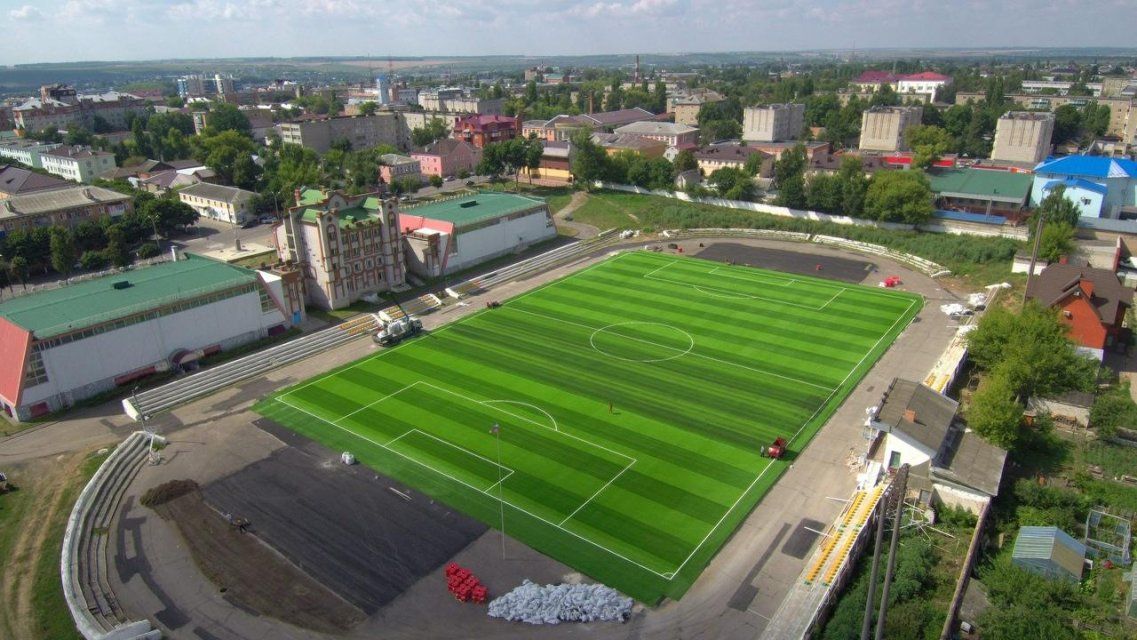 Клычков показал в соцсетях, как модернизируется стадион в Ливнах