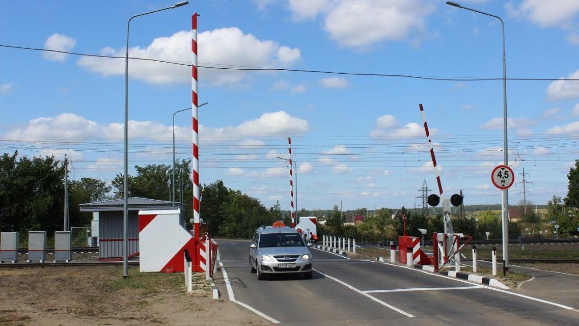 В Орловско-Курском регионе МЖД завершен ремонт переездов 