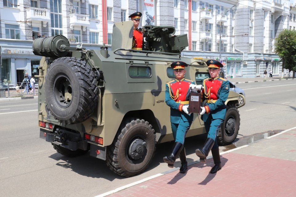 В Орел доставили частицу священного огня мемориального комплекса «Курская дуга»